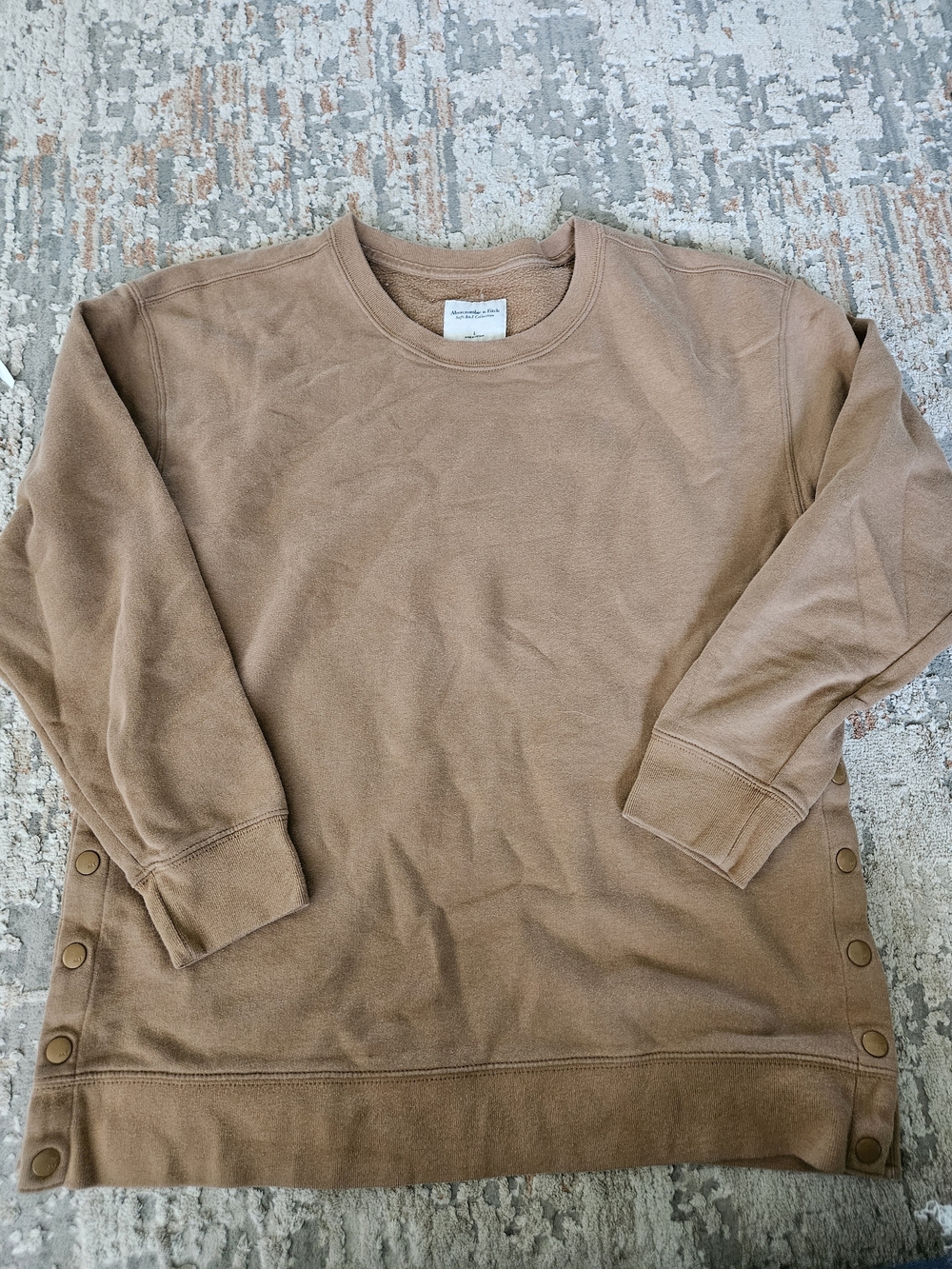 Abercrombie & Fitch Women's Crewneck Sweater - Brown